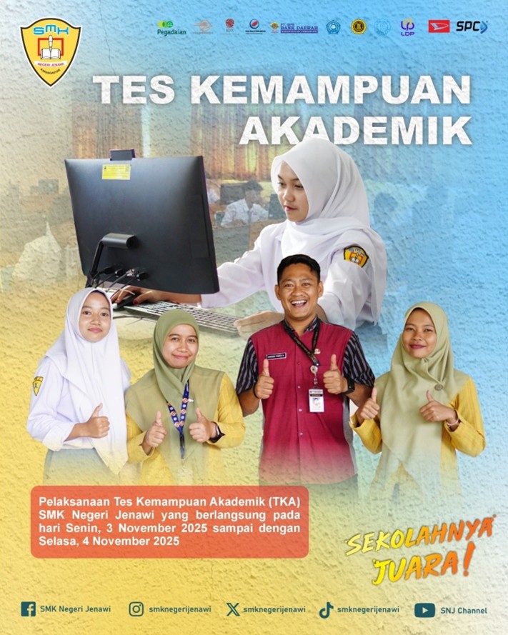 SMK Negeri Jenawi Selenggarakan Tes Kemampuan Akademik (TKA) Tahun 2025